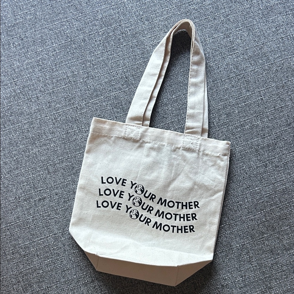 Eco-Friendly Canvas Love Your Mother Tote Bag